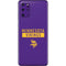 NFL Minnesota Vikings Purple Performance Series Galaxy S20 Plus Skin